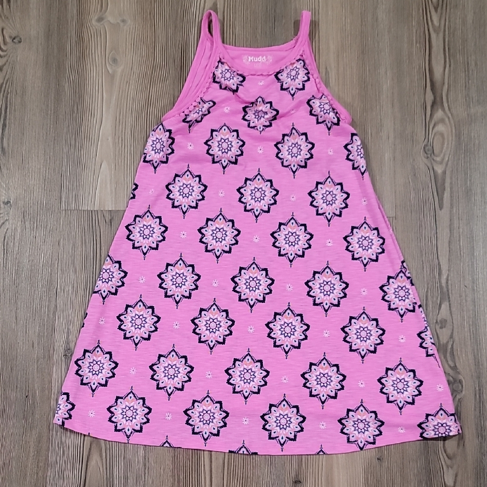 Mudd Pink and Purple Floral Dress